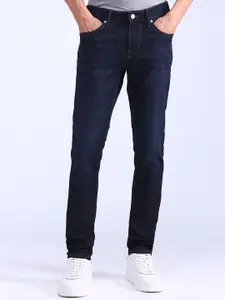 Flying Machine Men Skinny Fit Heavy Fade Stretchable Cotton Jeans