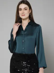 PURYS WORKSPACE Women Standard Opaque Formal Shirt