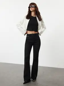 Trendyol Women Slash Knee Jeans