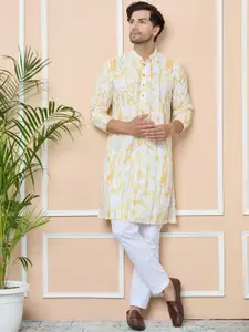 See Designs Men Embroidered Mirror Work Kurta