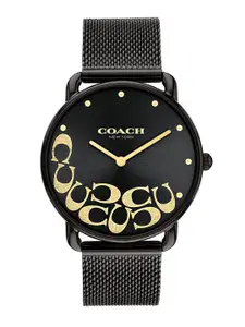 Coach Women Elliot Embellished Bracelet Style Analogue Watch 14504340