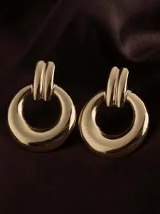 PALMONAS Gold Plated Stainless Steel Studs