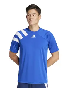 ADIDAS FORTORE23 JSY Printed Short Sleeves T-shirt