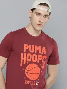 Puma BLUEPRINT Q4 Graphic Printed Pure Cotton Sports T-shirt