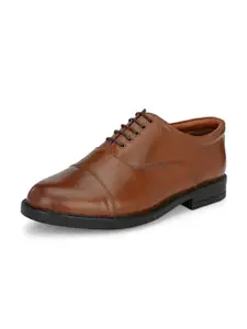 Auserio Men Leather Formal Oxfords