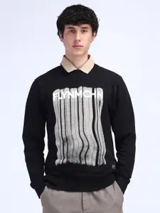 Flying Machine Men Printed Sweatshirt