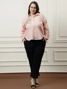 Athena Ample Embroidered Cotton Top