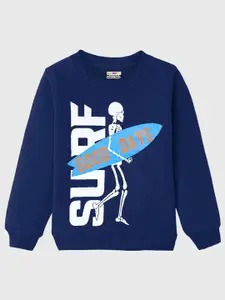 KUCHIPOO Boys Printed Sweatshirt