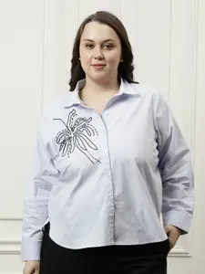 Athena Ample Embroidered Cotton Top