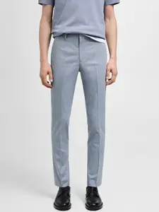 MANGO MAN Super Slim Fit Formal Trousers