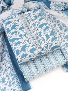 Sun Fashion And Lifestyle Printed Unstitched Dress Material