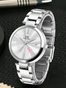 IIK COLLECTION Women Dial & Stainless Steel Bracelet Style Straps Analogue Watch IIK-2048W1-DND