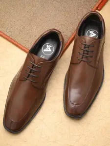 Auserio Men Leather Formal Derbys