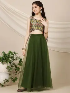 Inddus Girls Ready to Wear Lehenga &