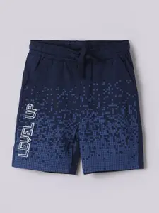 Fame Forever by Lifestyle Boys Abstract Printed Regular Fit Shorts