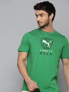 Puma BETTER SPORTSWEAR Printed Pure Cotton T-shirt