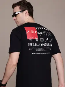 Moda Rapido Printed Pure Cotton T-shirt