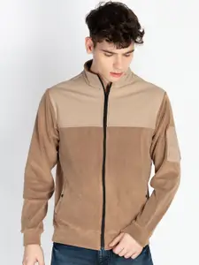 Status Quo Men Colourblocked Hooded Sweatshirt