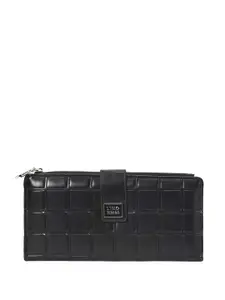 Lino Perros Women Geometric Textured Two Fold Wallet