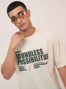 HIGHLANDER Puff Printed Oversized T-shirt