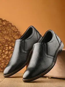 Auserio Men Formal Leather Slip-On Shoes