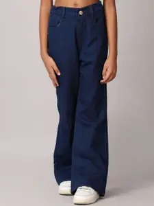 V-Mart Girls Mid-Rise Regular Fit Jeans