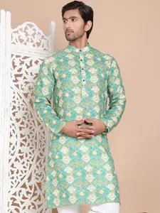 Jompers Men Printed Kurta