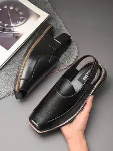 Mactree Men PU Shoe-Style Sandals