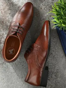 Auserio Men Leather Formal Derbys