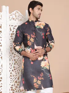 Jompers Men Floral Printed Floral Kurta