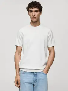 MANGO MAN Fine-Knit  Arraona T-Shirt