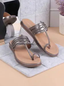 Metro Women Open Toe Flats