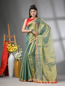Charukriti Gotta Patti Tissue Saree