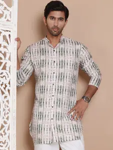 Jompers Men Geometric Printed Kurta