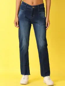 V-Mart Women Straight Fit Cotton Jeans