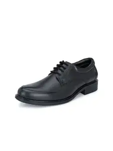 Auserio Men Genuine Leather Formal Derbys