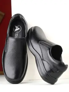 Auserio Men Formal Leather Slip-On Shoes