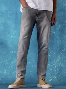 Flying Machine Men Tapered Fit Light Fade Stretchable Clean Look Jeans