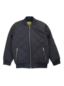 Gini and Jony Boys Mock Collar Puffer Jacket