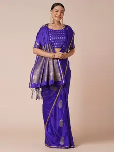 Anouk Woven Design Zari Banarasi Saree