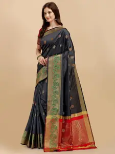 Areca Designer Ethnic Motifs Zari Banarasi Saree