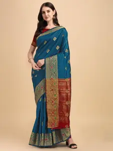 Areca Designer Ethnic Motifs Zari Banarasi Saree