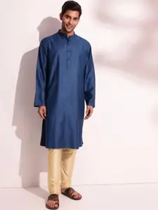 Fabindia Mandarin Collar Straight Kurta