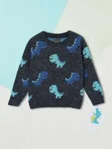 max Boys Printed Pullover