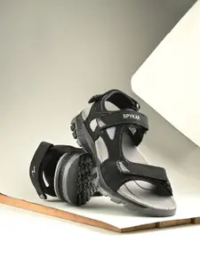 SPYKAR Men PU Comfort Slip-On Sandals