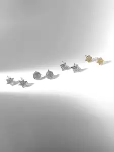 Niska Contemporary Studs Earrings