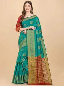 Areca Designer Ethnic Motifs Zari Banarasi Saree