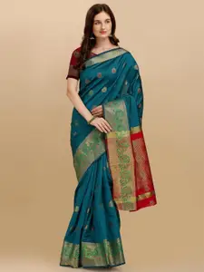 Areca Designer Ethnic Motifs Zari Banarasi Saree