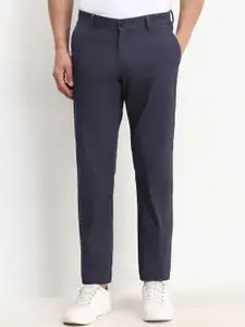 Allen Solly Men Solid Slim Fit Regular Trousers
