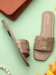 TRASE Women Open Toe Flats